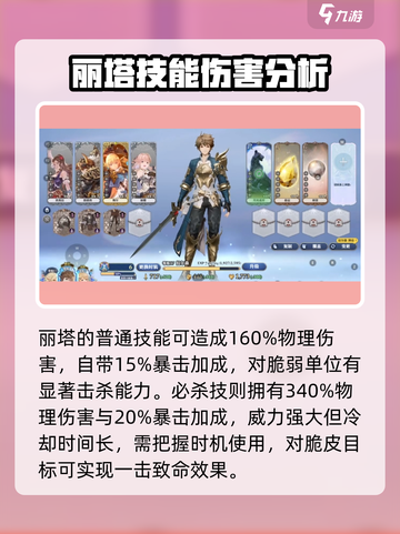 剑与骑士团：丽塔🔥超强详解来啦！截图4