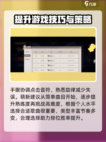 唱舞星计划排位赛🔥技巧全揭秘🎉截图3