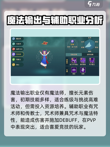 魔力宝贝复兴🔥角色全攻略：选对职业轻松上分！截图4