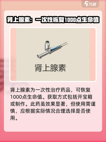 逆境重生药品有哪些介绍截图3