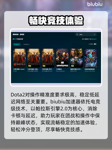 DOTA2卡顿闪退？选对加速器轻松解决🔥🎮截图3