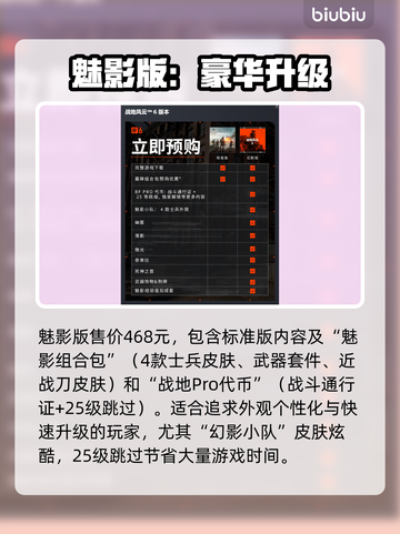 💥战地6预购全攻略！哪个版本最值？🎮截图3