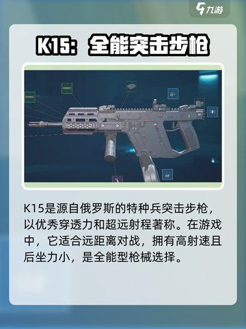 三角洲行动K15的改枪方法介绍截图3