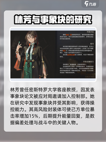 异象回声🔥林芳探员角色全面解析！✨截图2