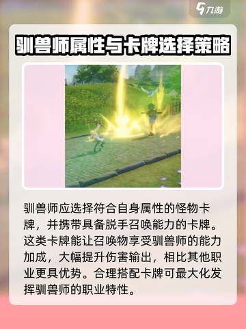 星痕共鸣驯鹰流怎么玩介绍截图3
