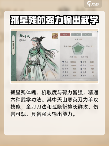 墨剑江湖孤星残🔥武学技能全面解析🎉截图2