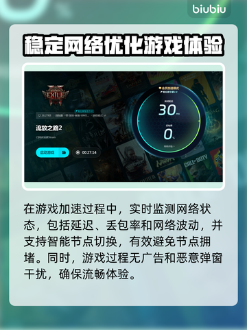流放之路2加速器推荐🔥玩游戏必备！⚡截图6