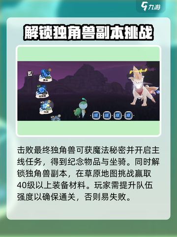 洛克王国手游🔥最后的独角兽打法攻略🦄截图4