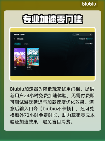 🔥Peak加速器哪个专业？游戏党必看！🎮截图3