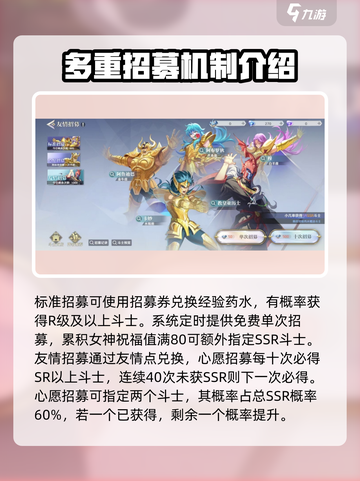 圣斗士星矢重生2SSR爆率高吗介绍截图3