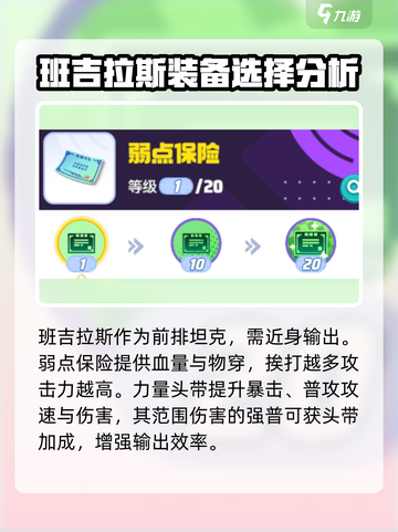 宝可梦大集结班基拉斯持有物推荐介绍截图4