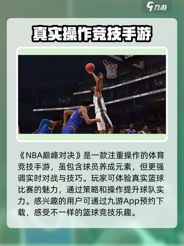 NBA巅峰对决🔥超燃游戏类型揭秘🏀截图2