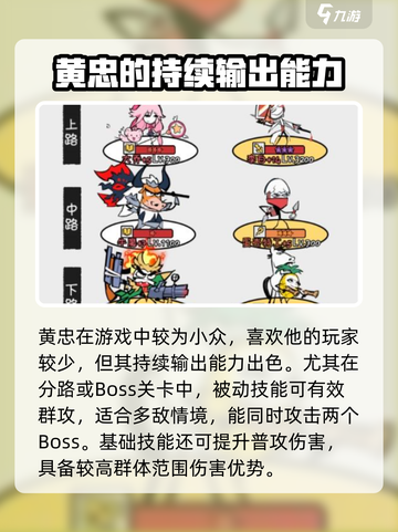火源战纪🔥：黄忠超强攻略，轻松制胜！截图2