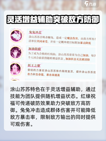 三千幻世涂山苏苏玩法攻略介绍截图3