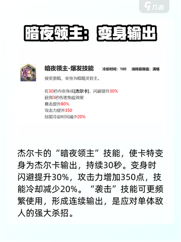 剑与骑士团杰奈卡怎么样介绍截图4
