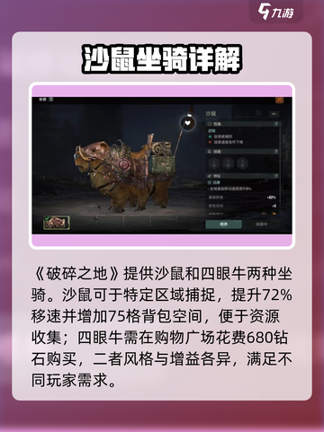 《破碎之地》神兽坐骑获取🔥截图2