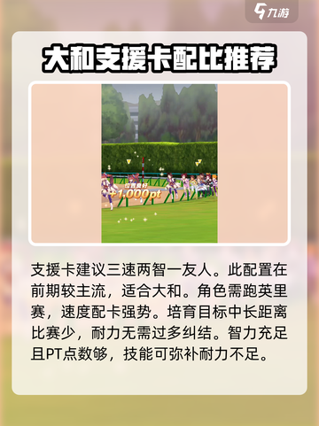 闪耀优俊少女大和赤骥育成攻略介绍截图6