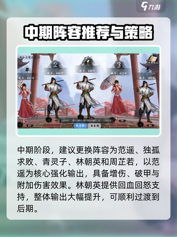 新射雕群侠传之铁血丹心搭配介绍截图3