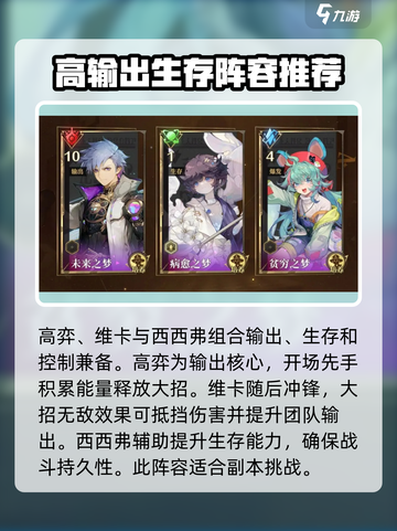 无尽梦回配队怎么搭配介绍截图2
