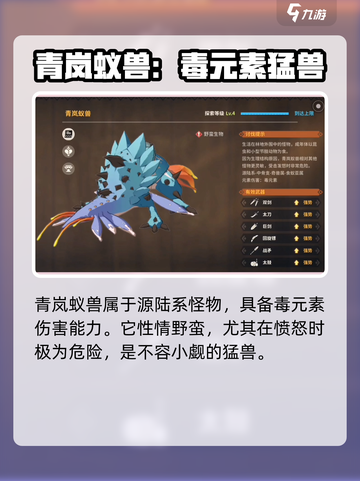 狩猎时刻怪物图鉴介绍截图2