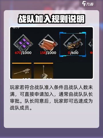 创世战车🔥战队系统玩法大揭秘！新手必看👇截图4