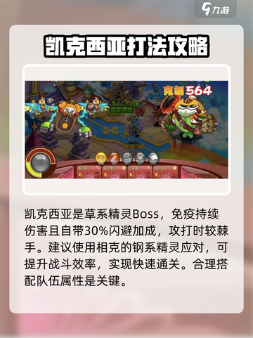 西普大陆凯克希亚怎么打介绍截图2