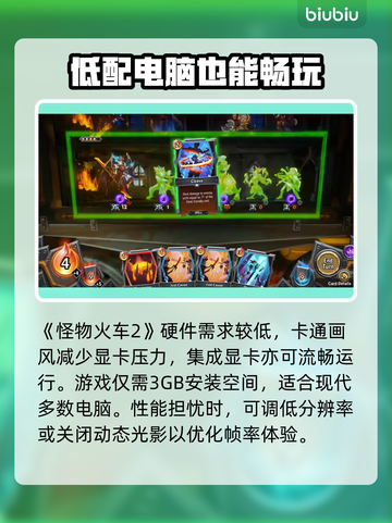 怪物火车2配置要求大起底！🔥玩家必看📌截图3