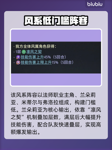 🔥风之痕迹T0配队曝光！💨截图2