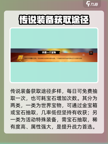 万龙觉醒卡池装备获取攻略介绍截图6