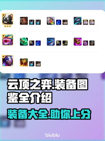 云顶之弈装备全解析💥助你轻松吃鸡🎮截图1