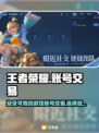 王者荣耀账号交易🔥安全平台推荐✨