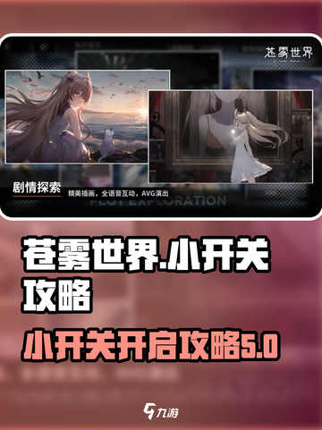 苍雾世界小开关怎么开介绍截图1