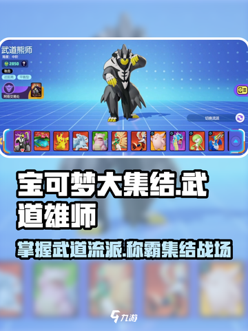 宝可梦大集结武道雄师怎么玩介绍截图1