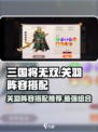 三国将无双关羽怎么搭配介绍
