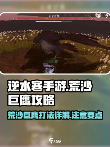 逆水寒手游荒沙巨鹰怎么打介绍截图1
