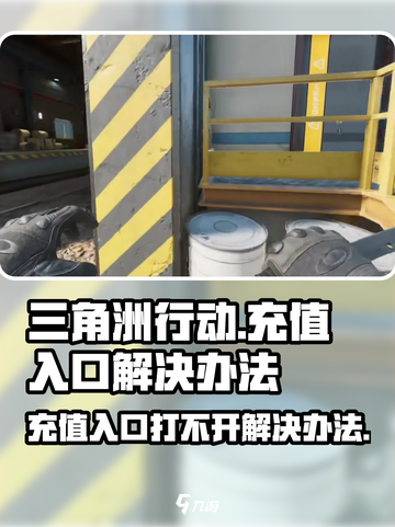 三角洲行动充值入口打不开怎么办介绍截图1