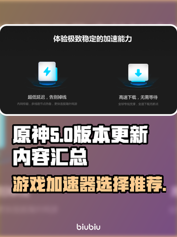 玩原神不卡顿🔥国内游戏加速器推荐🎉截图1