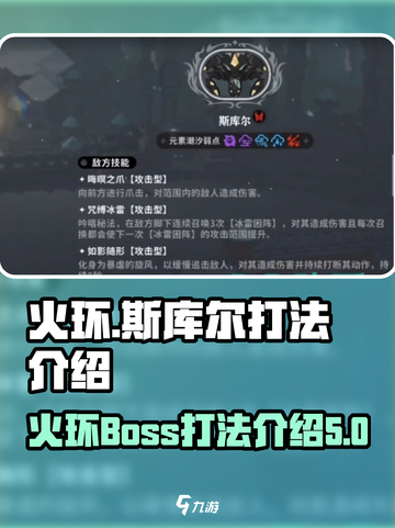 火环斯库尔怎么打介绍截图1