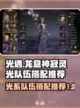 龙息神寂灵光队伍搭配介绍