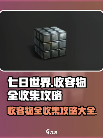 七日世界收容物大全一览表介绍截图1