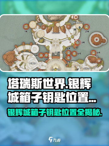 塔瑞斯世界🔥银辉城箱子钥匙位置全揭秘！快来拿走✨截图1