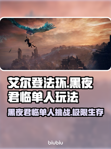 艾尔登法环黑夜君临单人玩🔥完全没问题！💡截图1