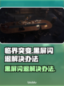 临界突变黑屏闪退？❌教你一键解决方法！🎮