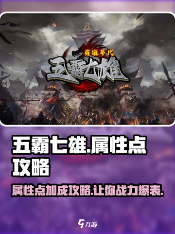 五霸七雄🔥属性点加成攻略，轻松制胜💥截图1