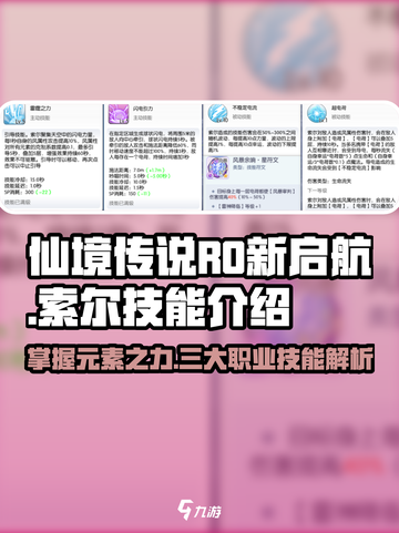 仙境传说RO新启航：索尔🔥技能全解析！截图1