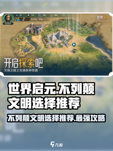 世界启元🔥不列颠文明超强选择推荐！新手必看💡截图1
