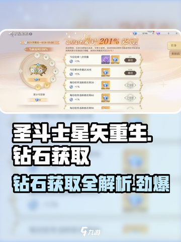 圣斗士星矢重生2钻石获取途径介绍截图1