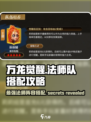 万龙觉醒🔥法师队最强搭配攻略来了！