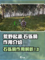 荒野起源石砾箭作用是什么介绍