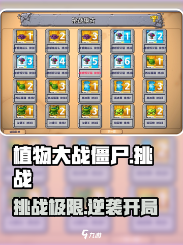 🔥植物大战僵尸杂交版挑战开启！💥截图1